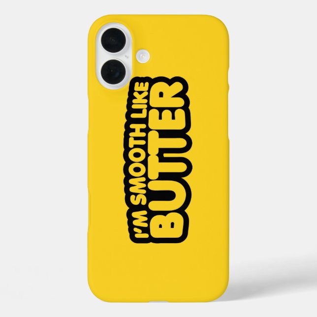 I'm Smooth Like Butter Case-Mate iPhone Case (Back)