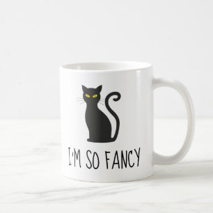 I'M SO FANCY CAT COFFEE MUGS