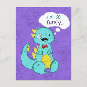 I'm so Fancy postcard