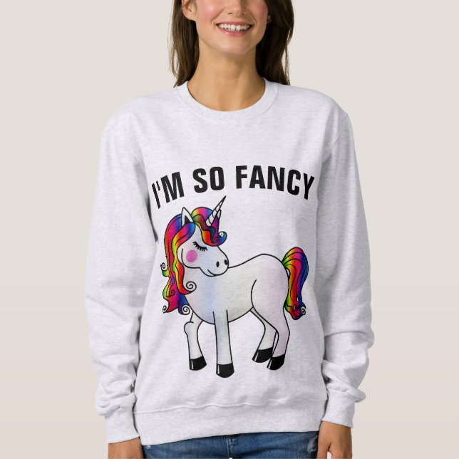 I'M SO FANCY UNICORN T-SHIRTS (Front)