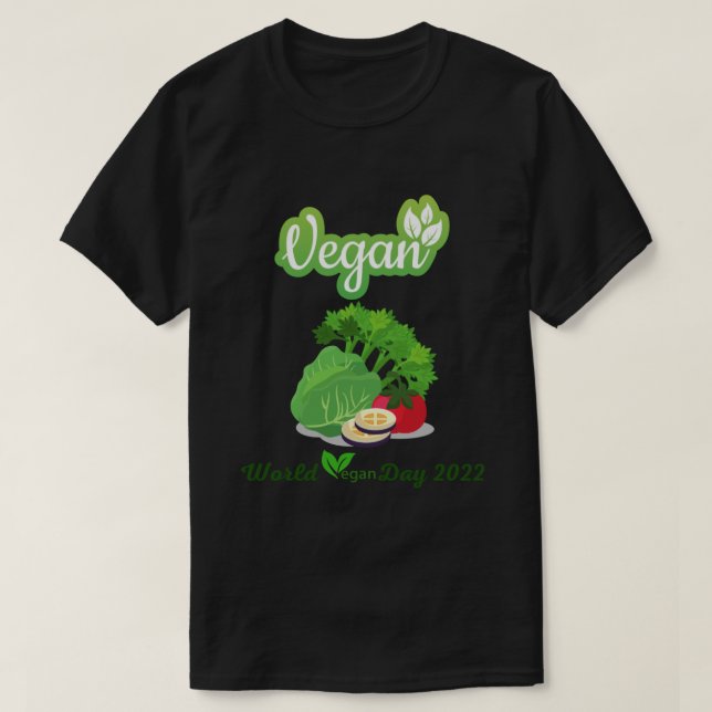 I'm So fresh Vegan day 2022 Sticker T-Shirt (Design Front)