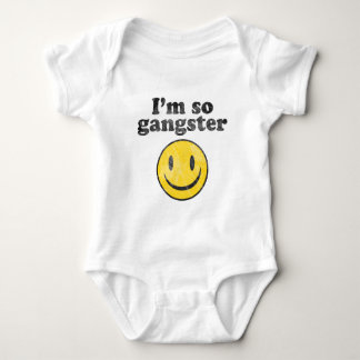 I'm So Gangster Baby Bodysuit