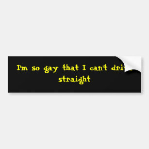 gay joke bumper stickers Dani uk nude