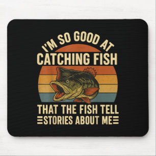 I'm So Good At Catching Fihat The Fiell Stories Mouse Mat