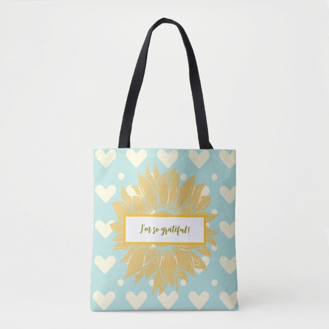 I'm so Grateful for You personalise  Tote Bag (Front)
