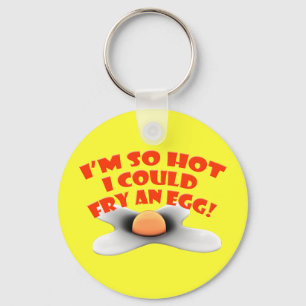 I'm So Hot Egg Keychain