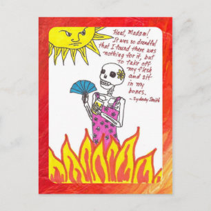 I'm So Hot Postcard