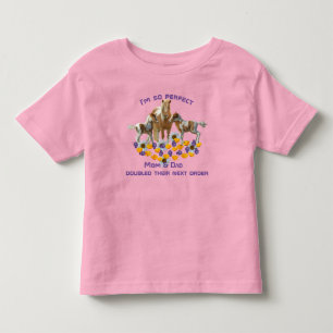 I'm so perfect - twins toddler T-Shirt