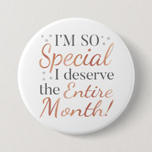 I'm So Special Button