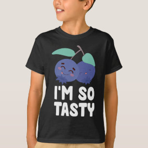 I'm So Tasty Blueberry Fruit Funny Blueberry Lover T-Shirt