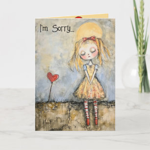I'm Sorry Apology Card