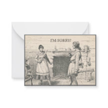 I'm sorry card