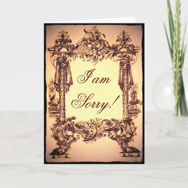 I'm Sorry Card (Front)