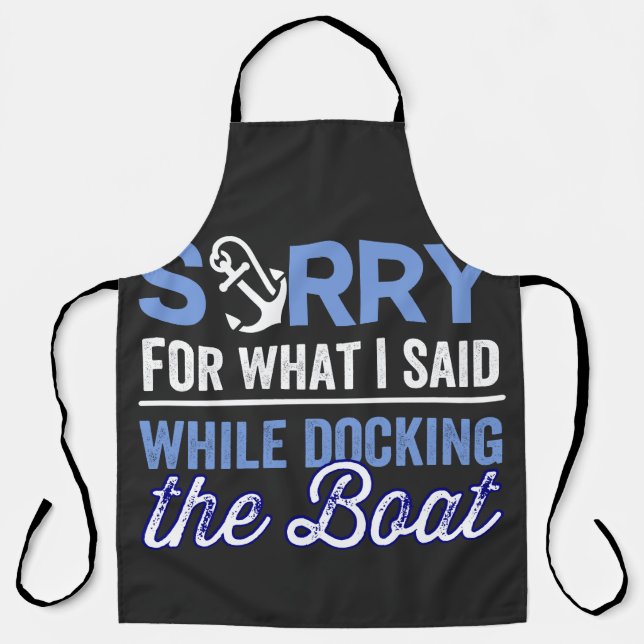 im sorry for what i said while i was docking apron (Front)
