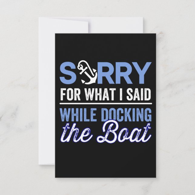 im sorry for what i said while i was docking card (Front)