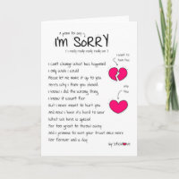 I'm Sorry / Forgive Me