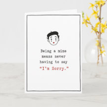 I'm Sorry Mime