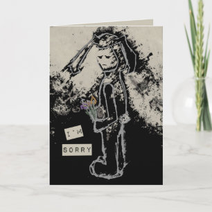 i'm sorry sinibunny card