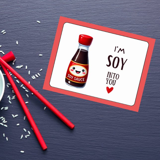 I'm Soy Into You Postcard (Creator Uploaded)