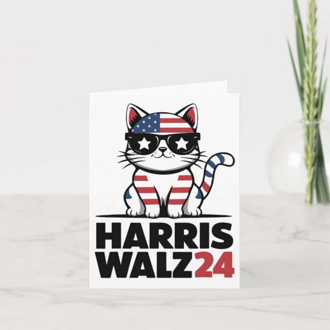 Im Speaking Kamala Harris President Comma La Ameri Card (Front)