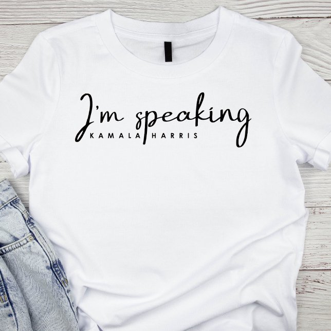 I'm Speaking Kamala Harris Quote T-Shirt (Creator Uploaded)