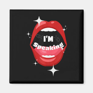 I'm Speaking Pro Harris Tank Top Magnet