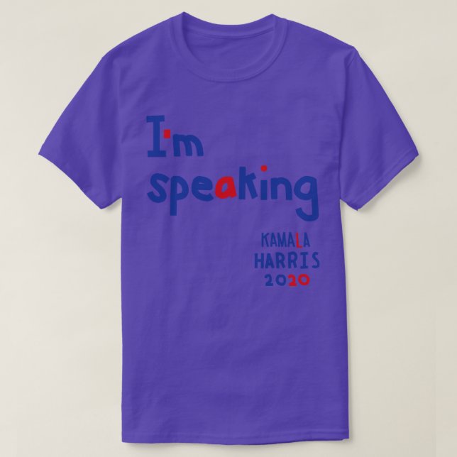 Im Speaking says Kamala  Kids TShirt (Design Front)