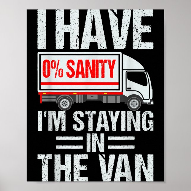 I'm Staying In Tha Van Funny Phasmophobia Gamer Me Poster (Front)
