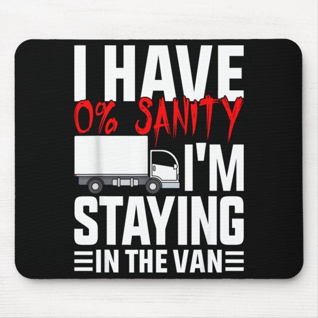 I'm Staying In Tha Van Funny Phasmophobia Gamer Wo Mouse Mat (Front)