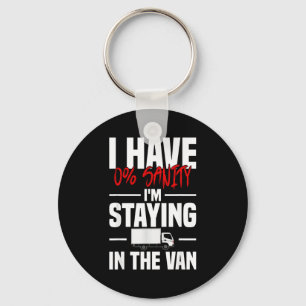I'm Staying In Tha Van Funny Phasmophobia Women's  Key Ring