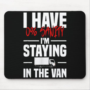 I'm Staying In Tha Van Funny Phasmophobia Women's  Mouse Mat
