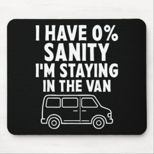 I'm Staying In Tha Van Phasmophobia Funny Gamer Me Mouse Mat