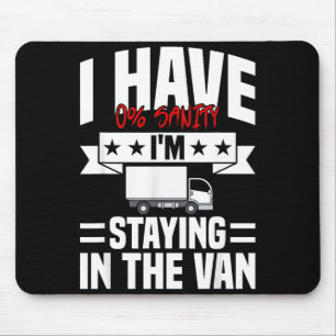 I'm Staying In Tha Van Phasmophobia Funny Gamer Me Mouse Mat