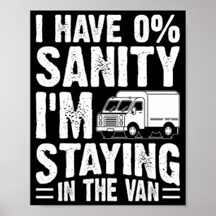Im Staying In Tha Van Phasmophobia Gamer Man Women Poster