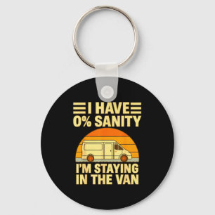 I'm Staying In Tha Van Vintage Phasmophobia Man's  Key Ring