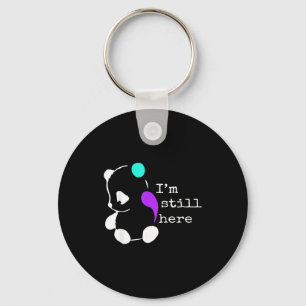 I'm Still Here - Semicolon Gift Suicide Prevention Key Ring