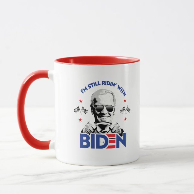 I'm still ridin with Biden Mug (Left)