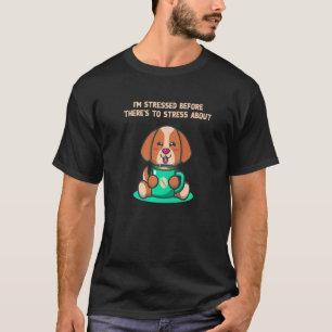Im Stressed Before Stress Introvert Nerd Antisocia T-Shirt