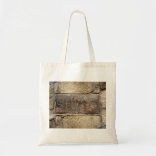 "I'm Stuck" another brick in the wall Tote Bag