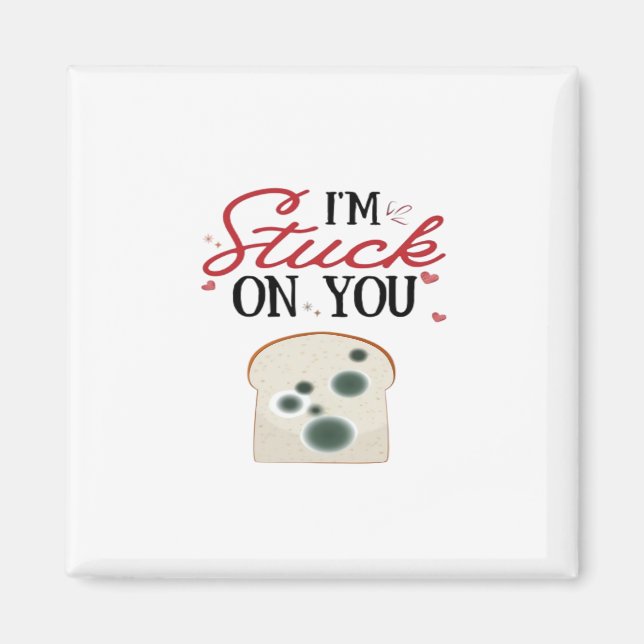 Im Stuck On You Clean Romantic Style  Magnet (Front)