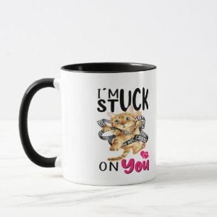 Im Stuck On You Simple Romantic Design  Mug