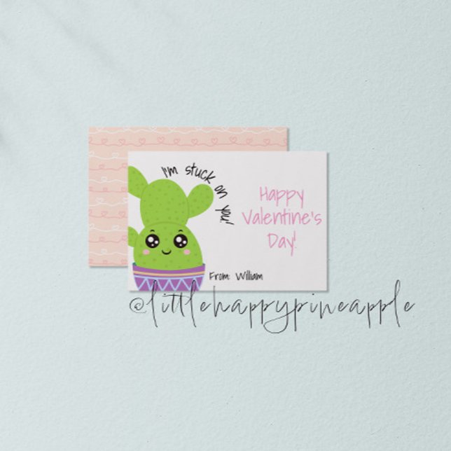 I'm stuck on you valentine's day card (Creator Uploaded)