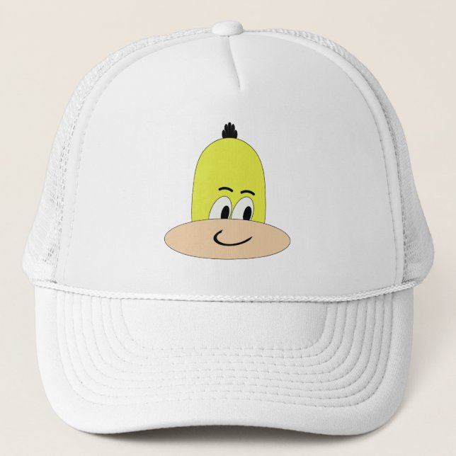 I'm Sveety, Unique Funny Face Cartoon Trucker Hat (Front)