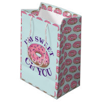 I'm Sweet On You Pink Doughnut Doughnut Foodie Lov