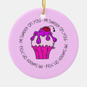 I'm Sweet on You Valentine Ceramic Tree Decoration