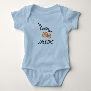 I'm Sweeter then Jalebi Baby Bodysuit