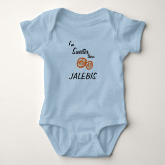 I'm Sweeter then Jalebi Baby Bodysuit
