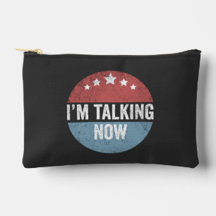 I'm Talking Now Trump Kamala President Debate Accessory Pouch