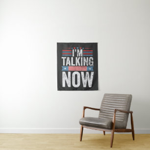 I'm Talking Now Trump Kamala President Debate  Tapestry