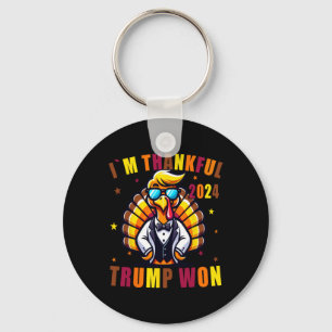 I'm Thankful Trump Won 2024 Took American Ck Thank Key Ring